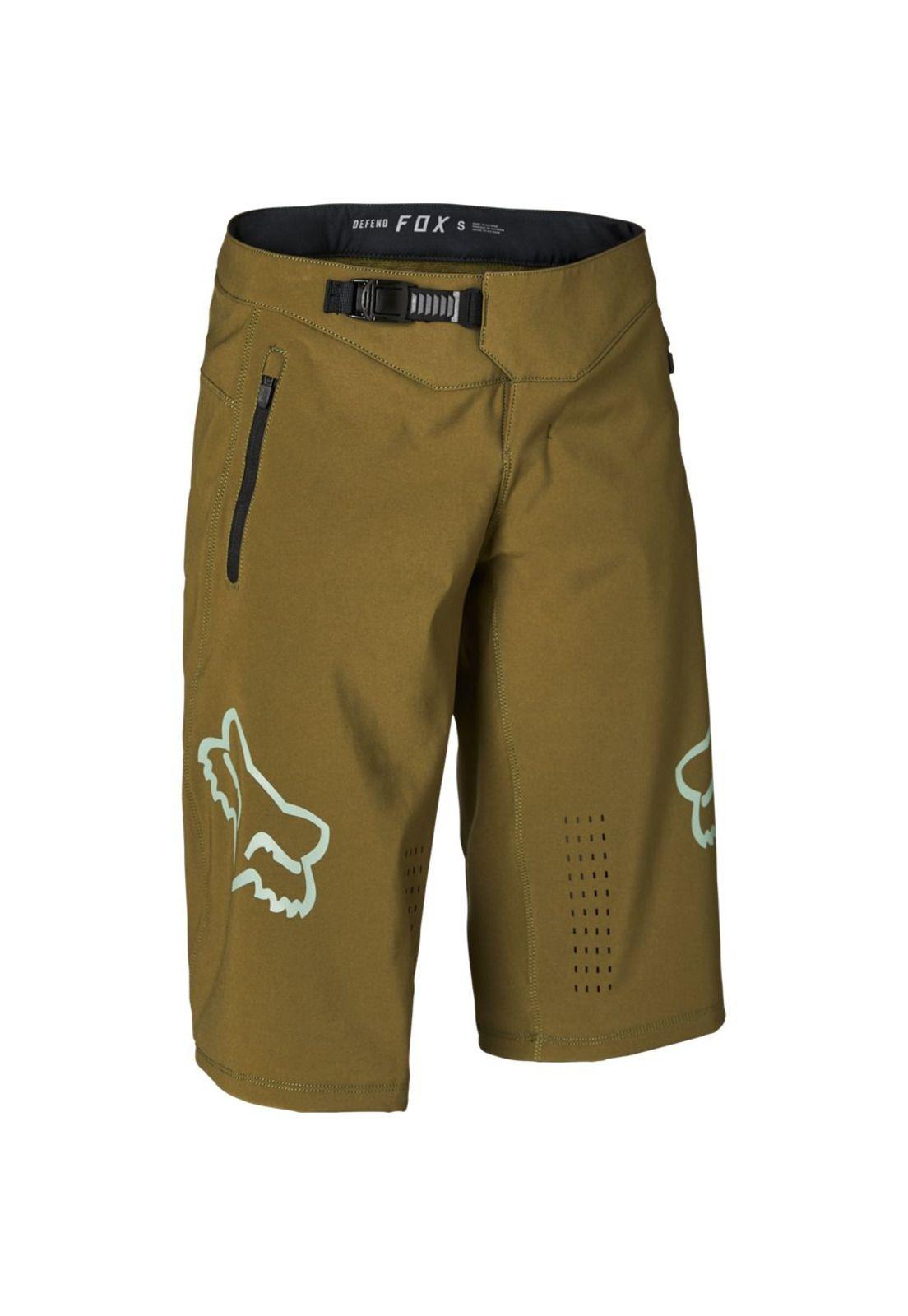 Short Bicicleta Mujer Defend Verde Fox-4