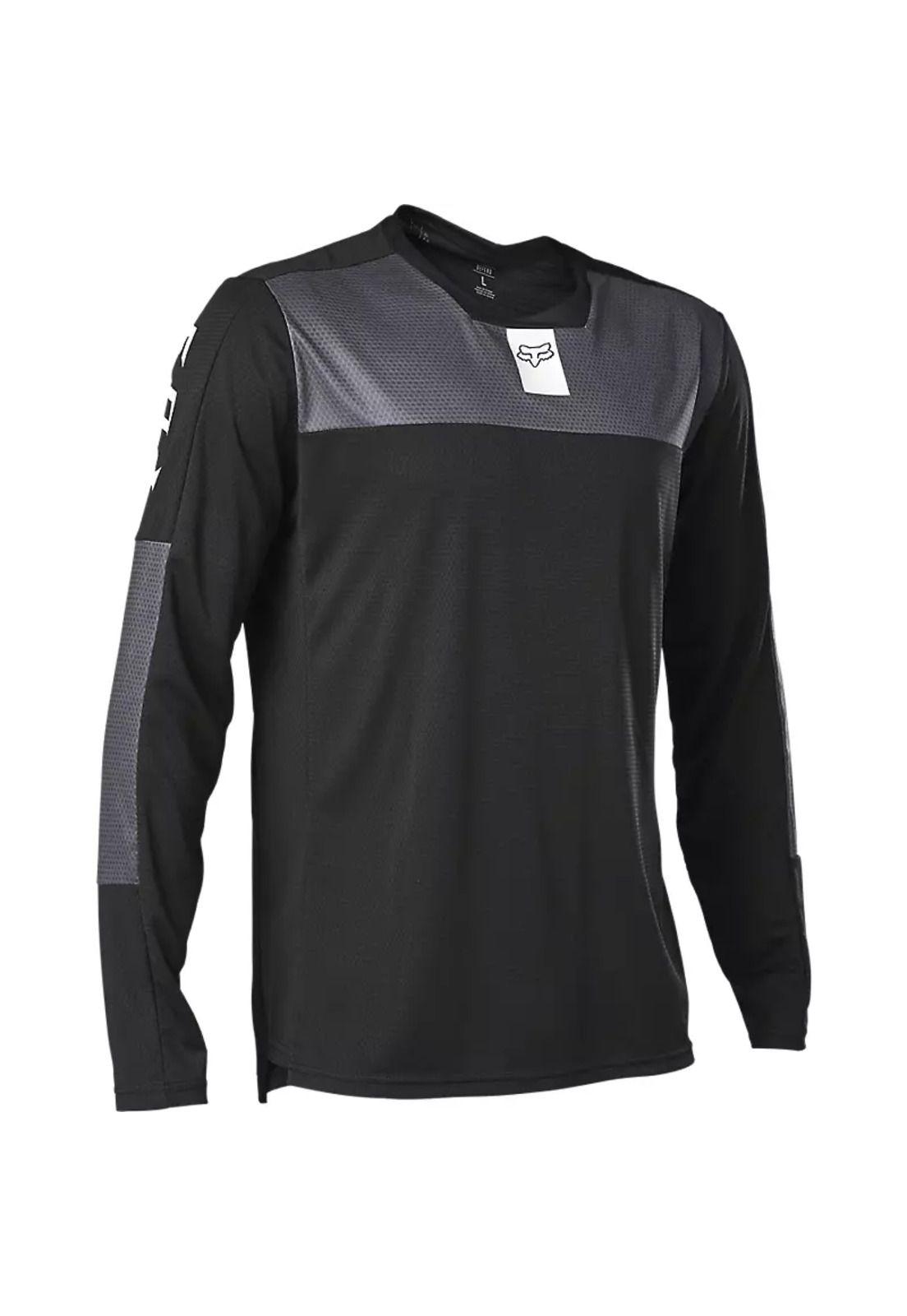 Polera Bicicleta Defend Fox Head Negro Fox-1