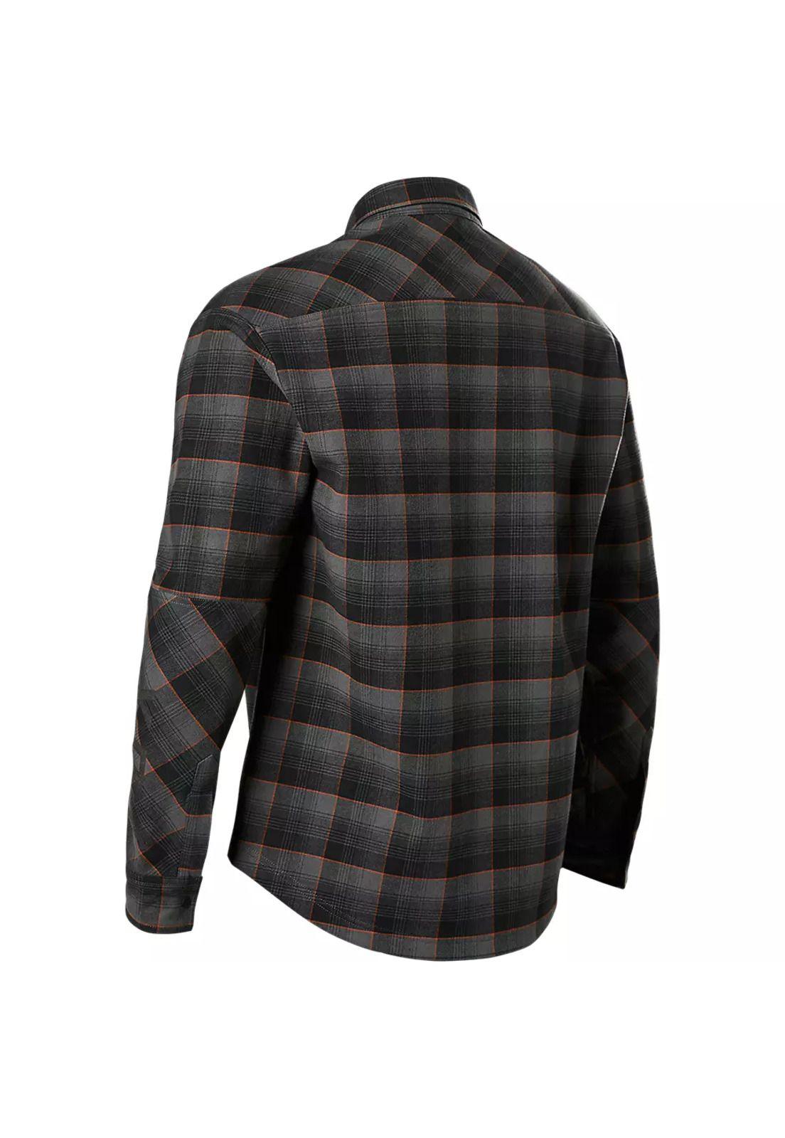 Camisa Moto Defend Drive Windbloc® Gris Fox-1