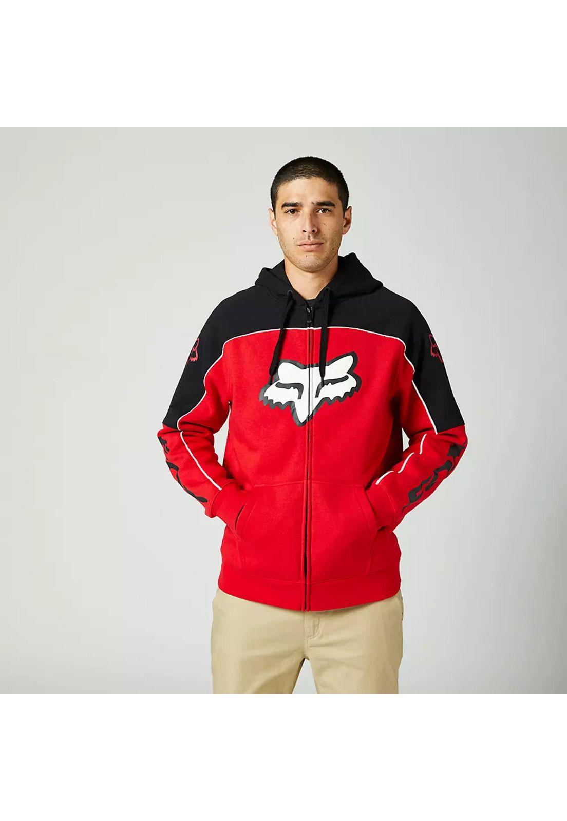 Poleron Lifestyle DVIDE Rojo Fox-0