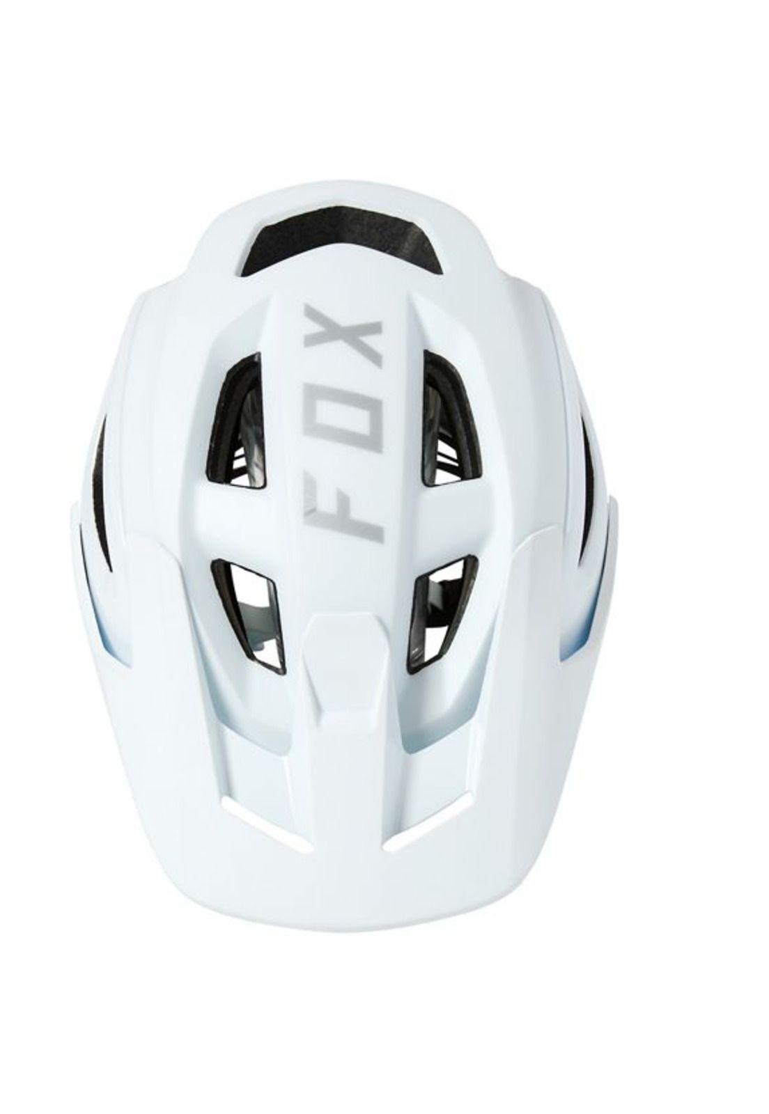 Casco Bicicleta Speedframe Pro Blanco Fox-3