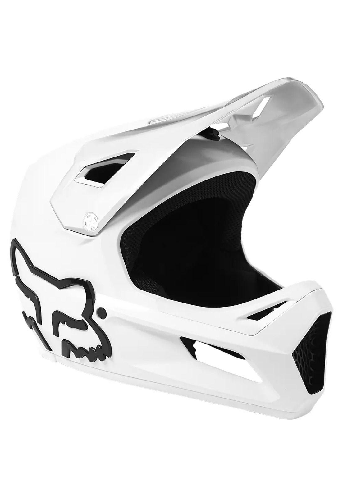 Casco Bicicleta Niño Rampage Blanco MIPS Fox-0