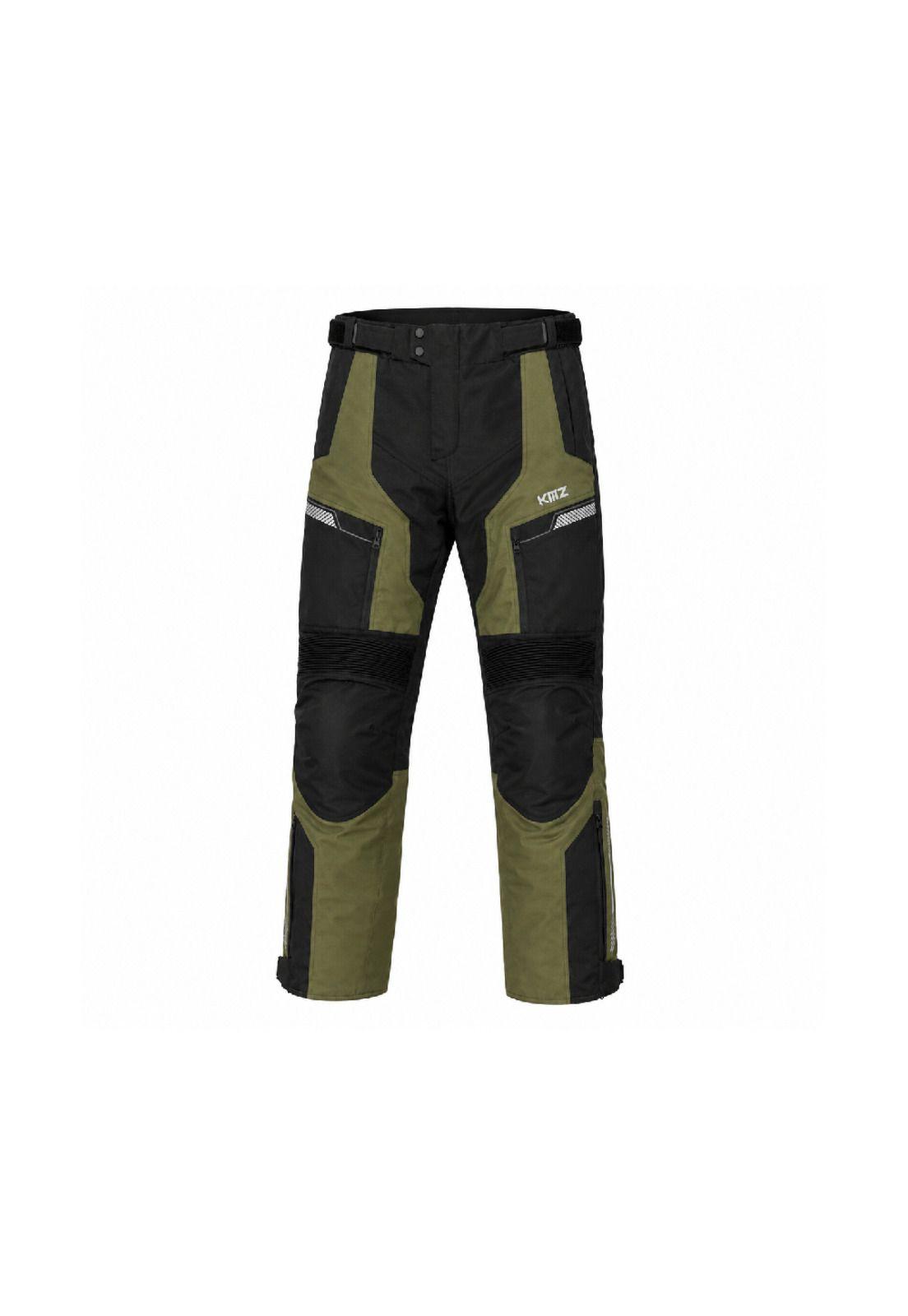 Pantalon Moto Calle Atlantic Verde/Negro KMZ-0