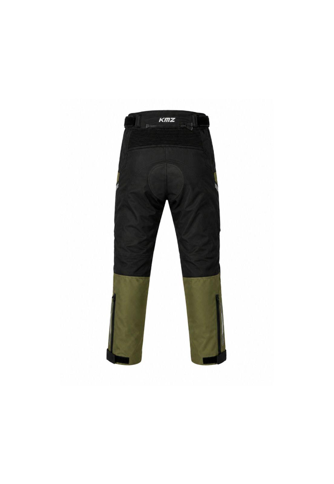 Pantalon Moto Calle Atlantic Verde/Negro KMZ-1