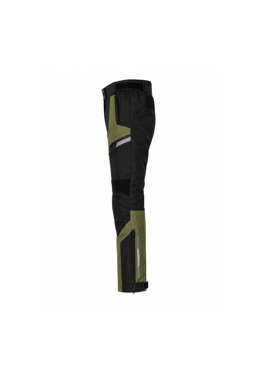 Pantalon Moto Calle Atlantic Verde/Negro KMZ-2