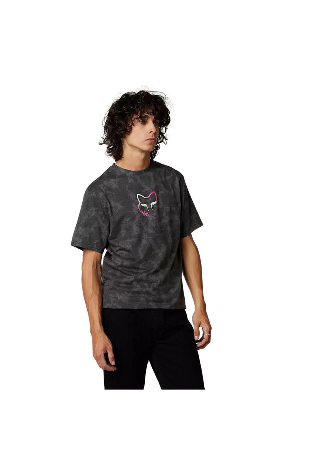 Polera Lifestyle Detonate Drirelease® Negro Fox-0