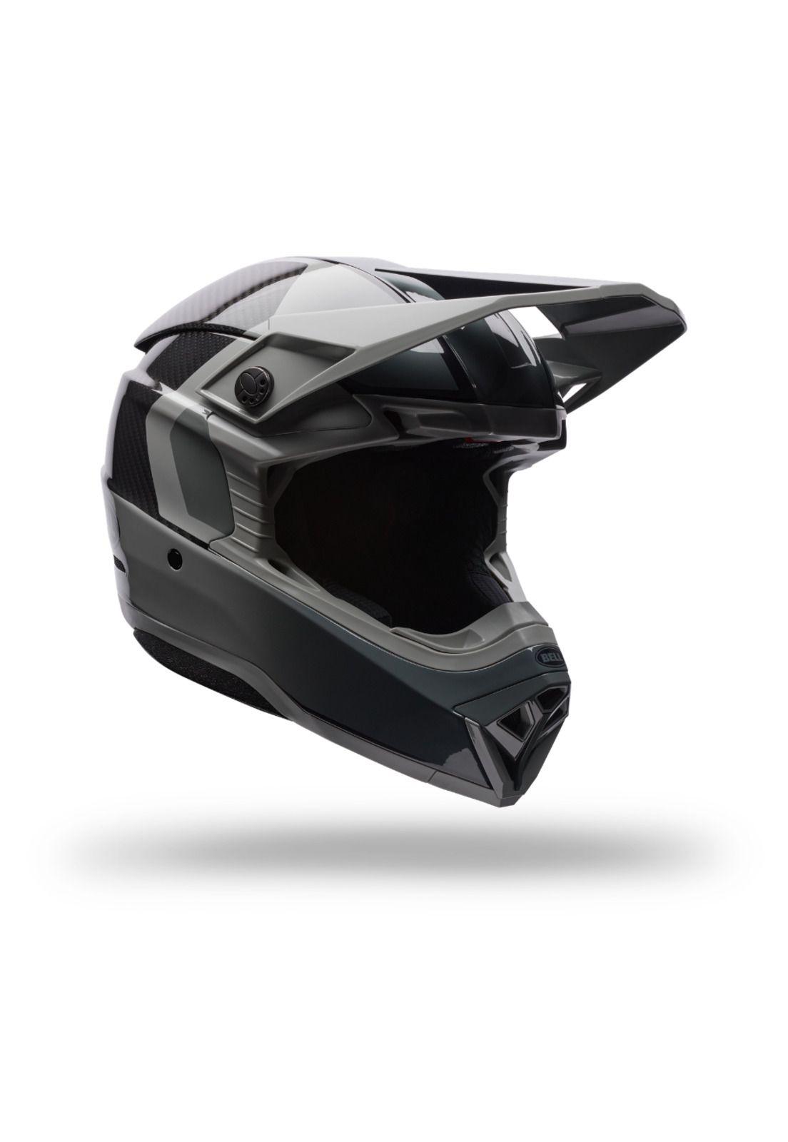 Casco Moto Moto-10 Gp Vector Gris Bell-1