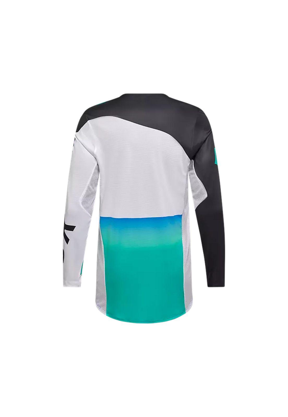 Polera Moto Flexair Spire Azul Fox-1