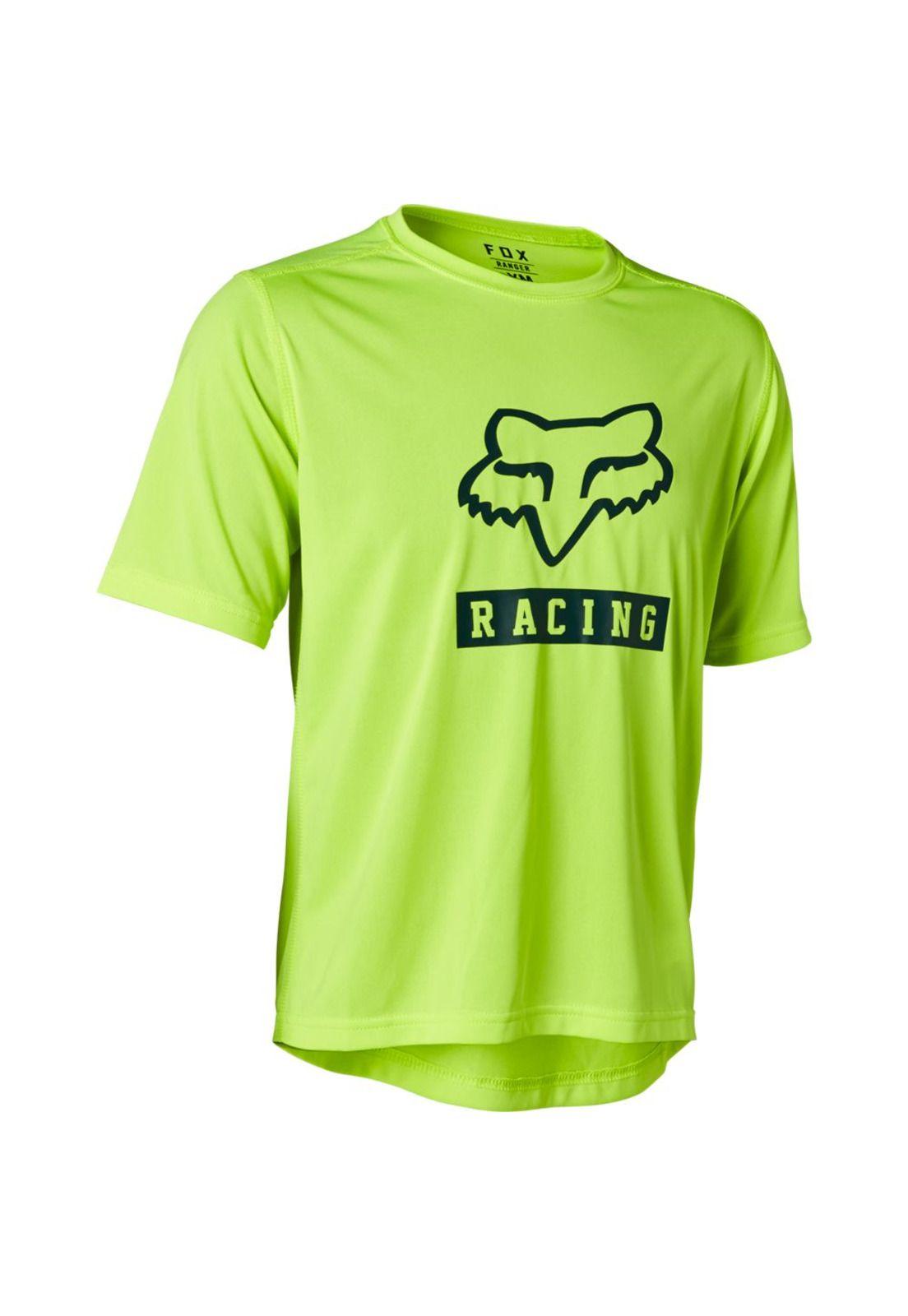 Polera Bicicleta Niño Ranger Amarillo Fox-0