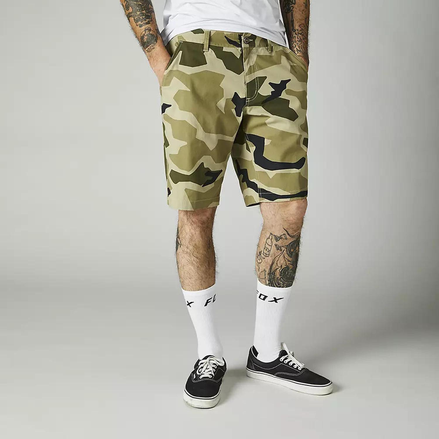 Short Lifestyle Essex 20 Camo Verde Fox-0