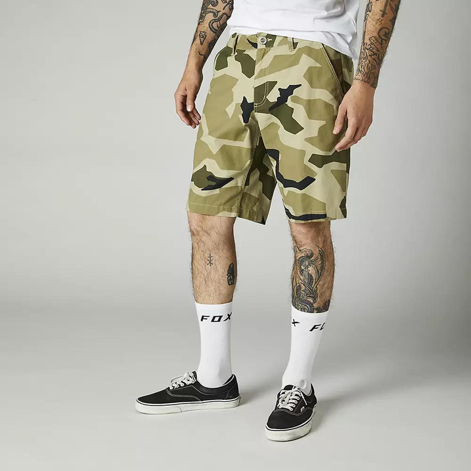 Short Lifestyle Essex 20 Camo Verde Fox-2