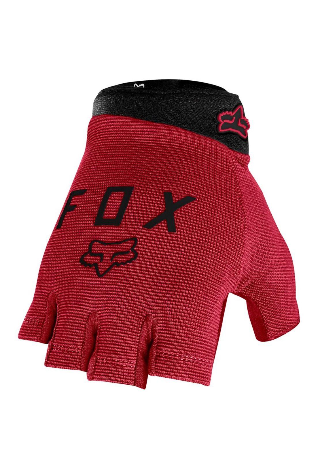 Guantes Bicicleta Ranger Gel Rojo Fox-0