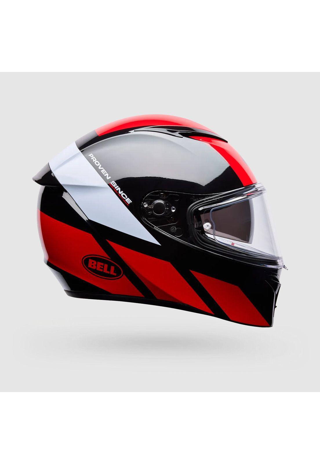 Casco Moto Calle Lithium Mips Tech Rojo/Negro Bell-0