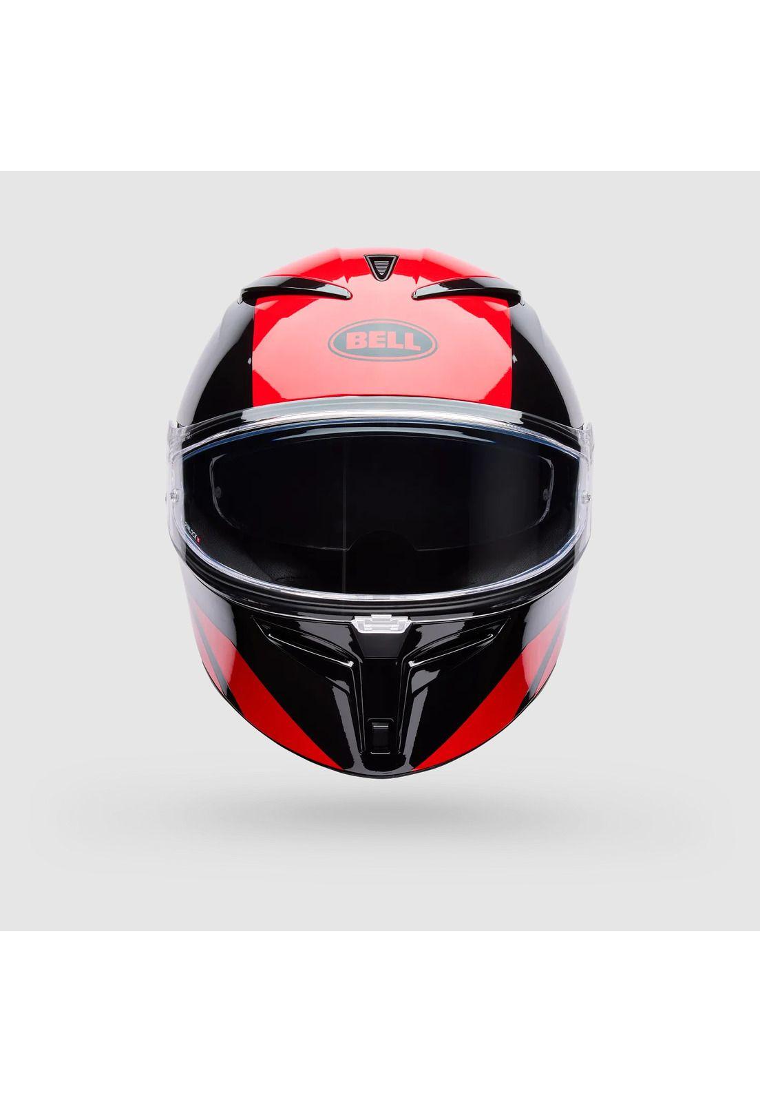 Casco Moto Calle Lithium Mips Tech Rojo/Negro Bell-1