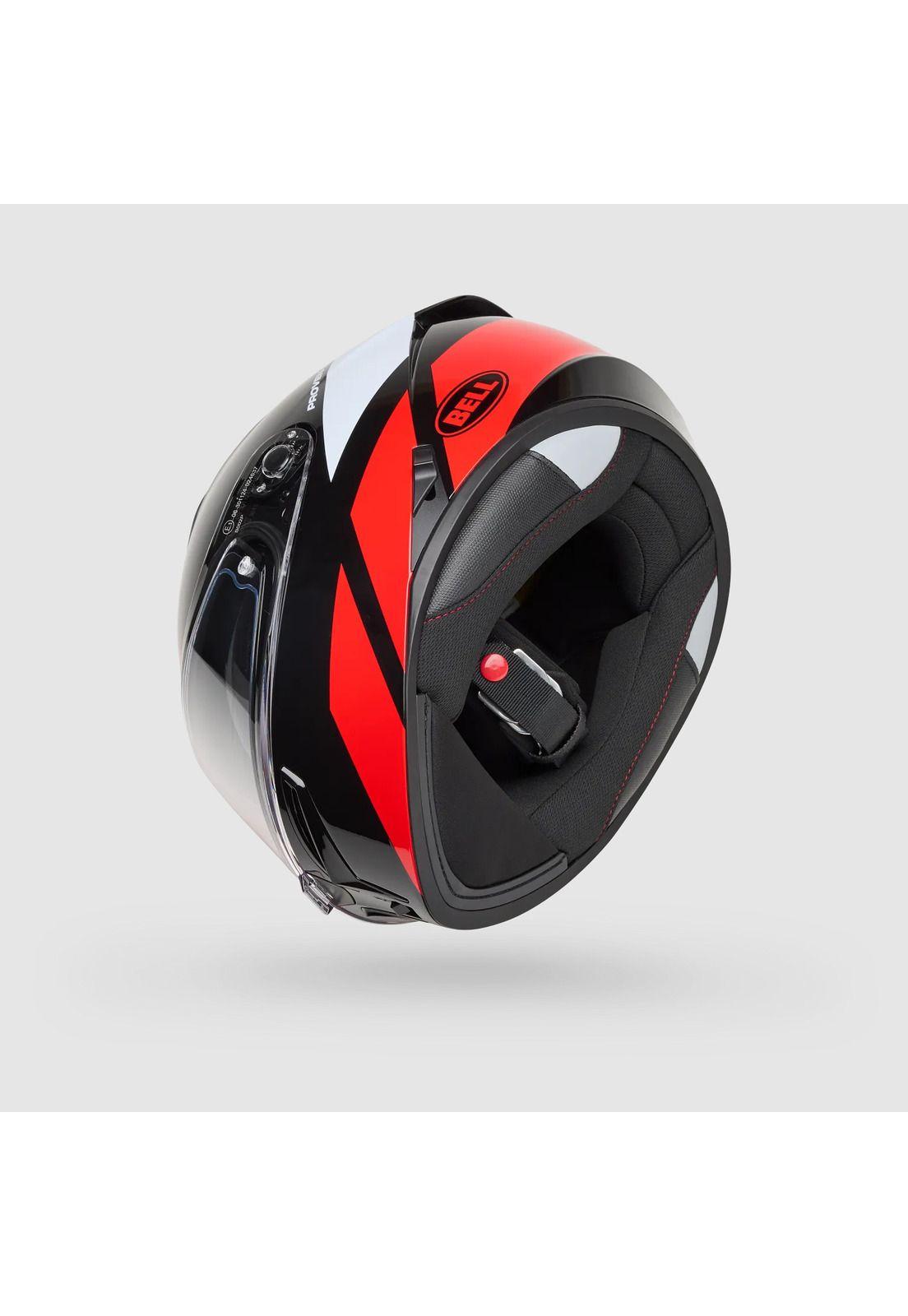 Casco Moto Calle Lithium Mips Tech Rojo/Negro Bell-3