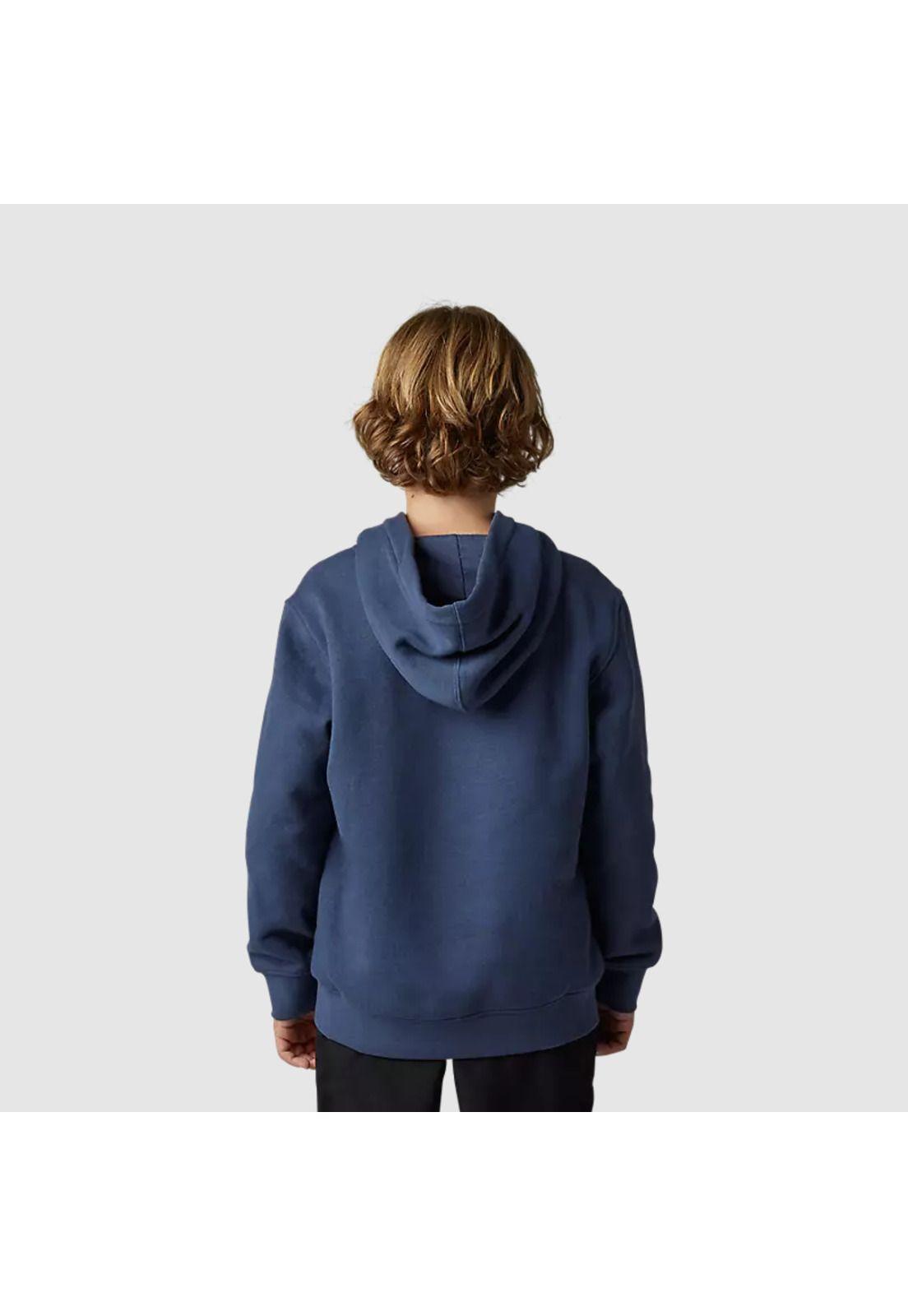 Poleron Lifestyle Niño Shield Azul Fox-2