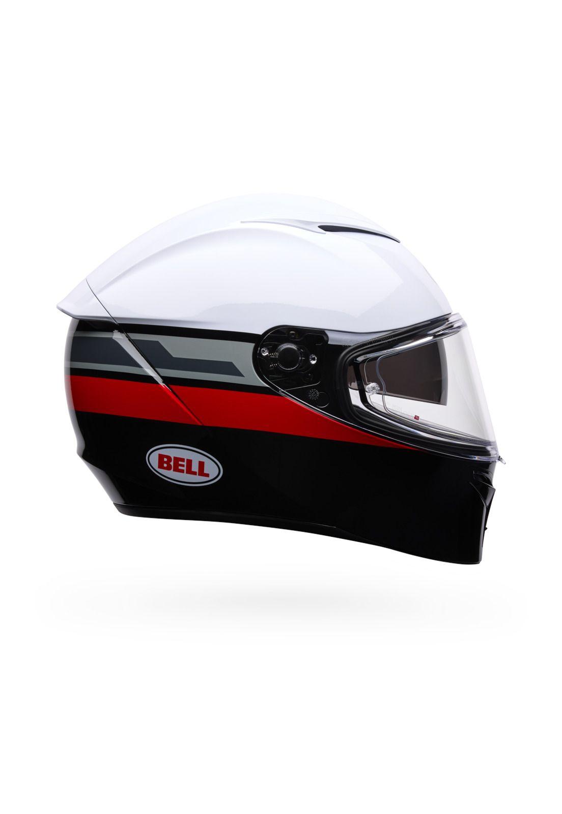 Casco Moto Calle Lithium Motion Blanco/Negro Bell-1