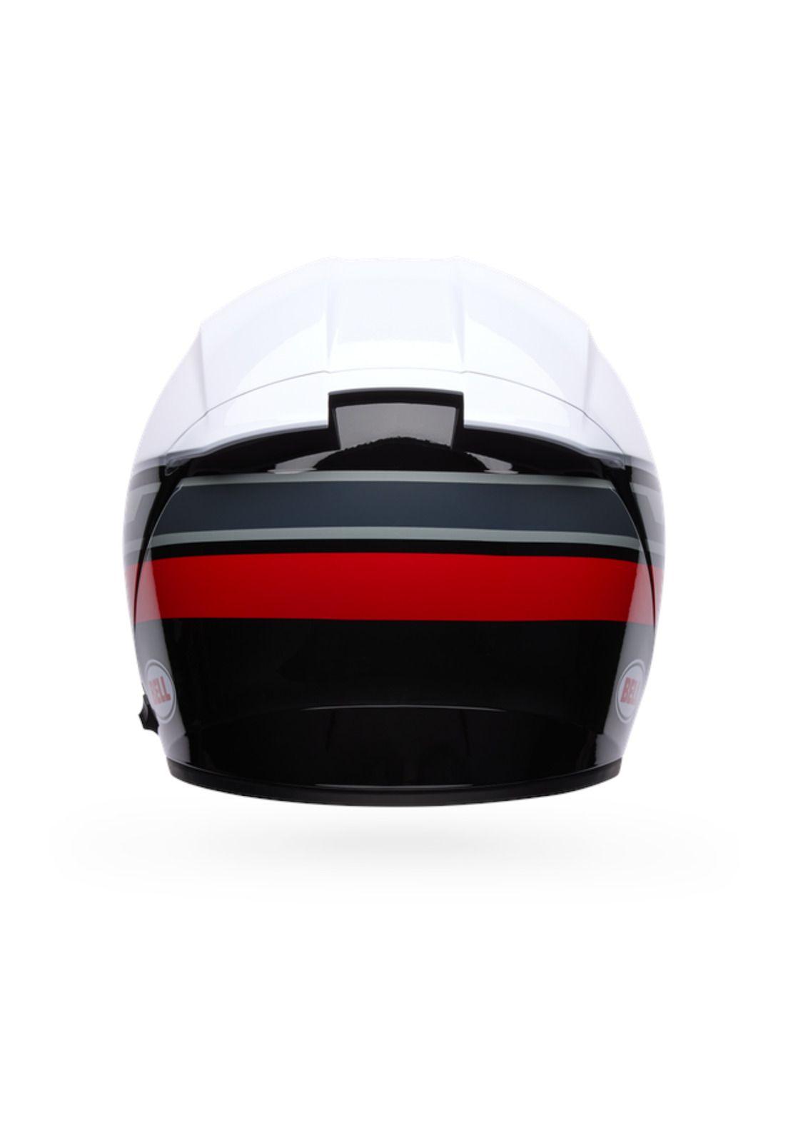 Casco Moto Calle Lithium Motion Blanco/Negro Bell-3