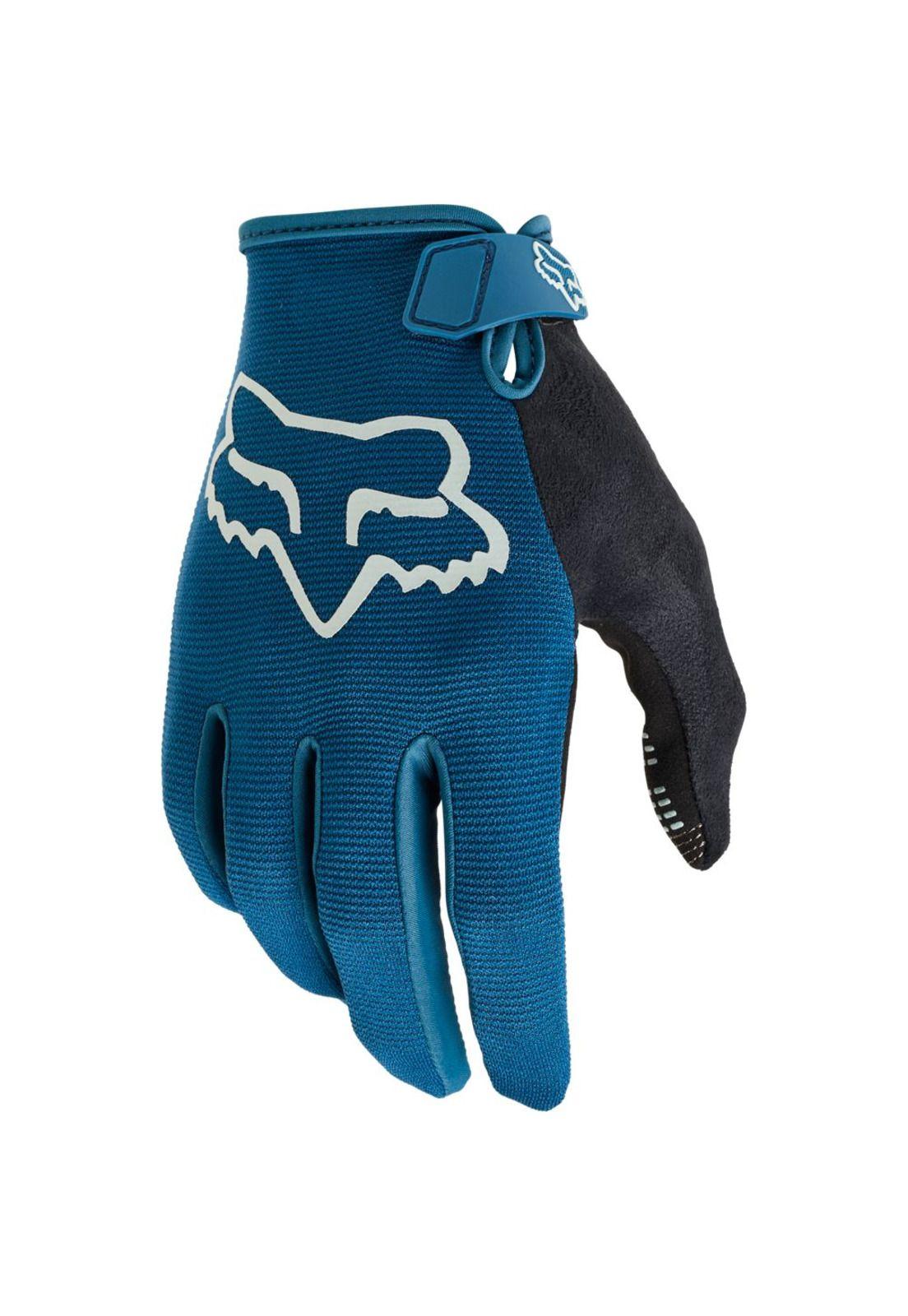 Guantes Bicicleta Ranger Azul Fox-0