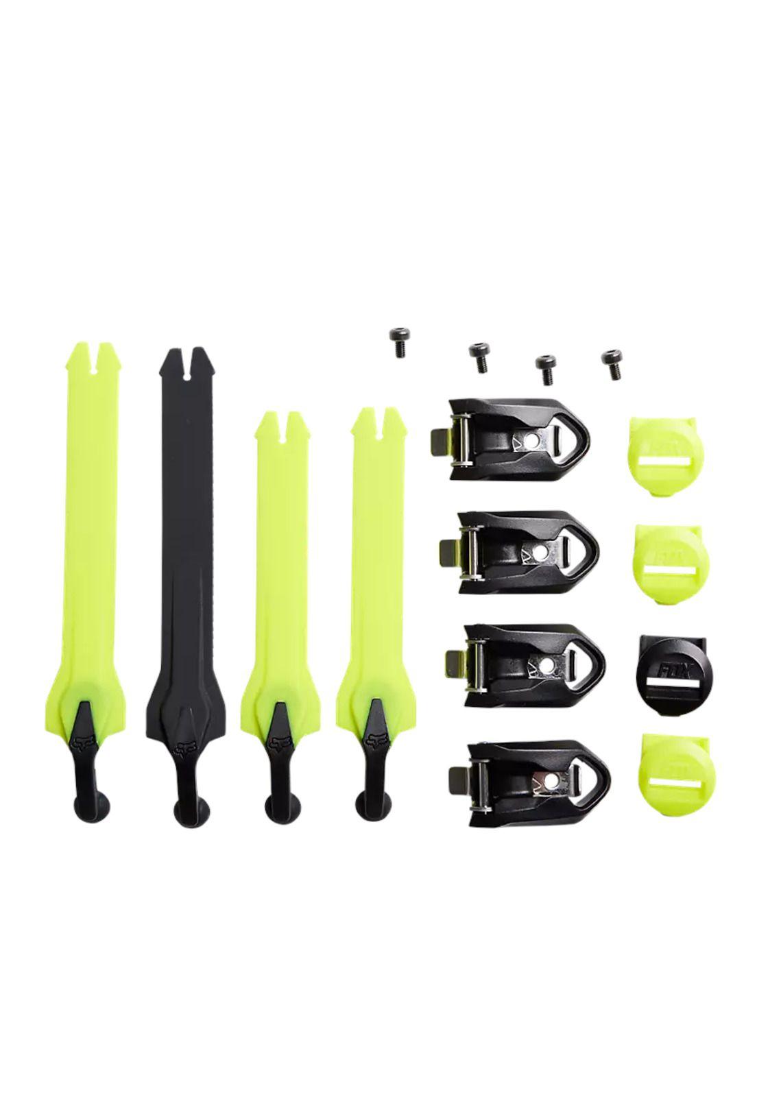 Repuesto Bota Moto Comp Strap Kit 22 Amarillo Fluor Fox-2