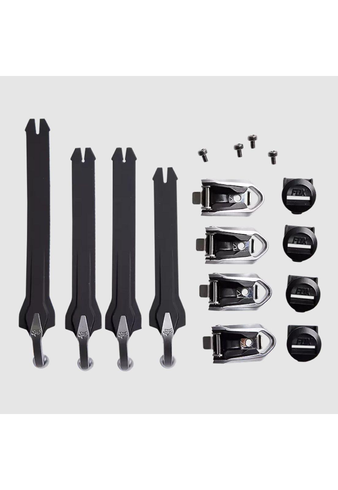 Repuesto Bota Moto Instinct Strap Kit 22 Negro/Plata Fox-2