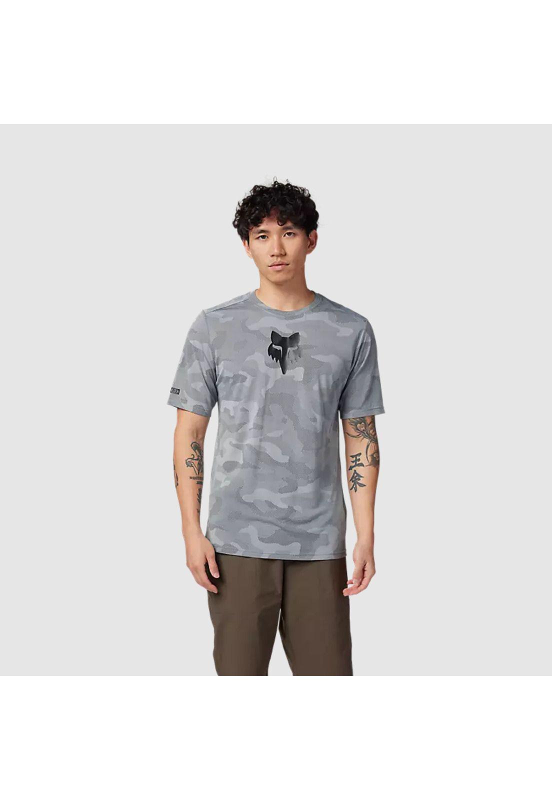 Polera Bicicleta Ranger TruDri™ Gris Fox-1