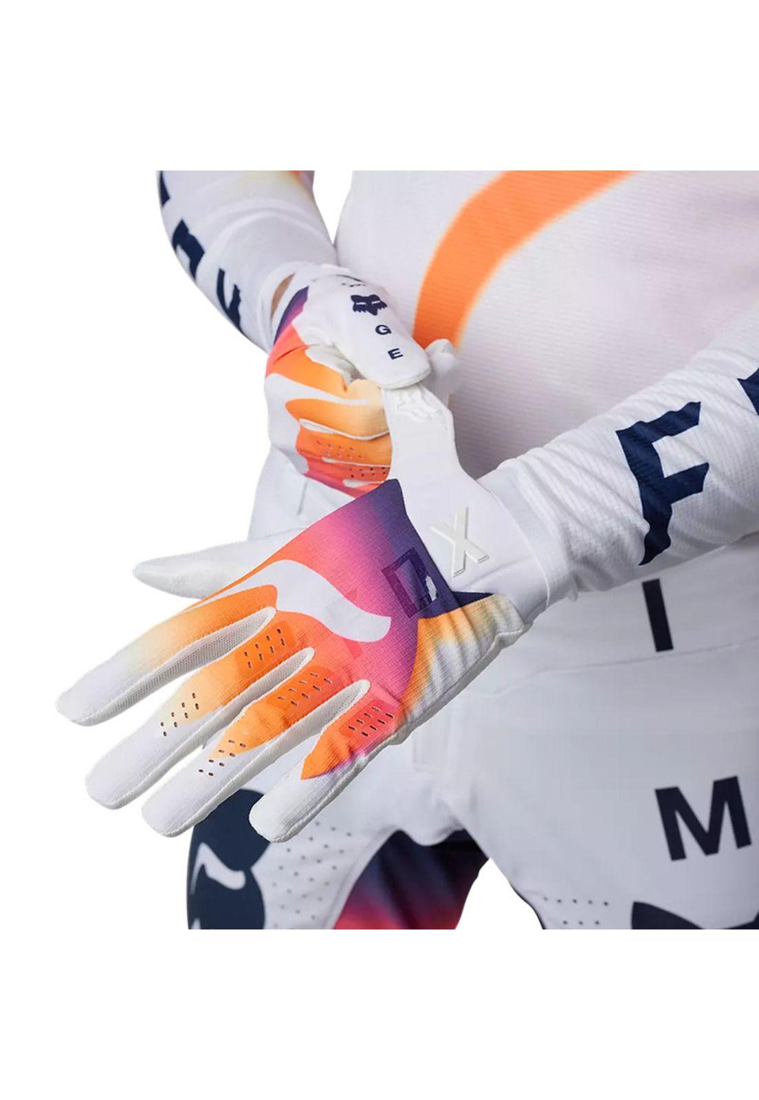 Polera Moto Flexair Ryvr Edicion Limitada Blanco Fox-7