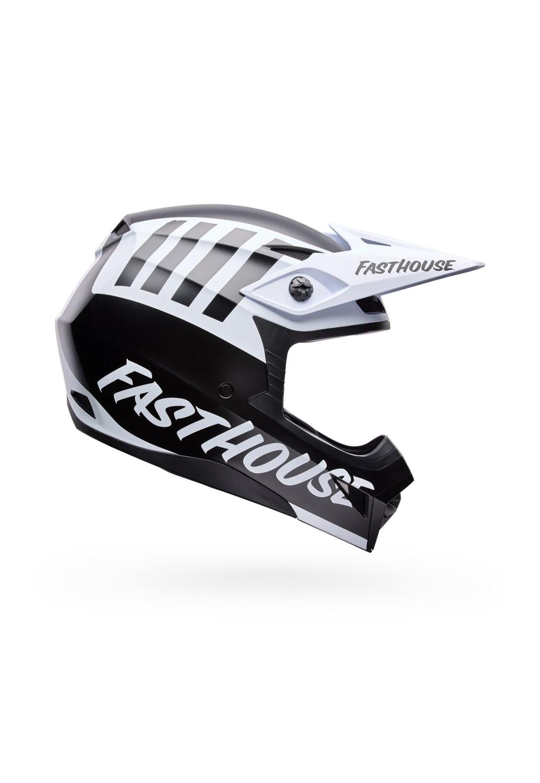 Casco Moto MX-10 Mips Fasthouse Negro/Blanco Bell-0