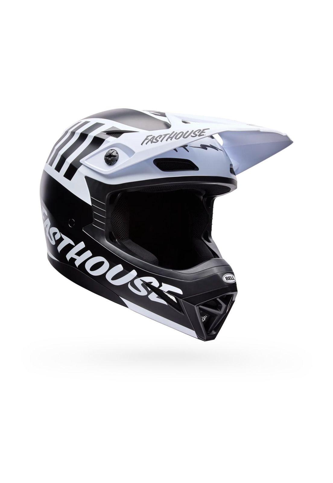 Casco Moto MX-10 Mips Fasthouse Negro/Blanco Bell-1