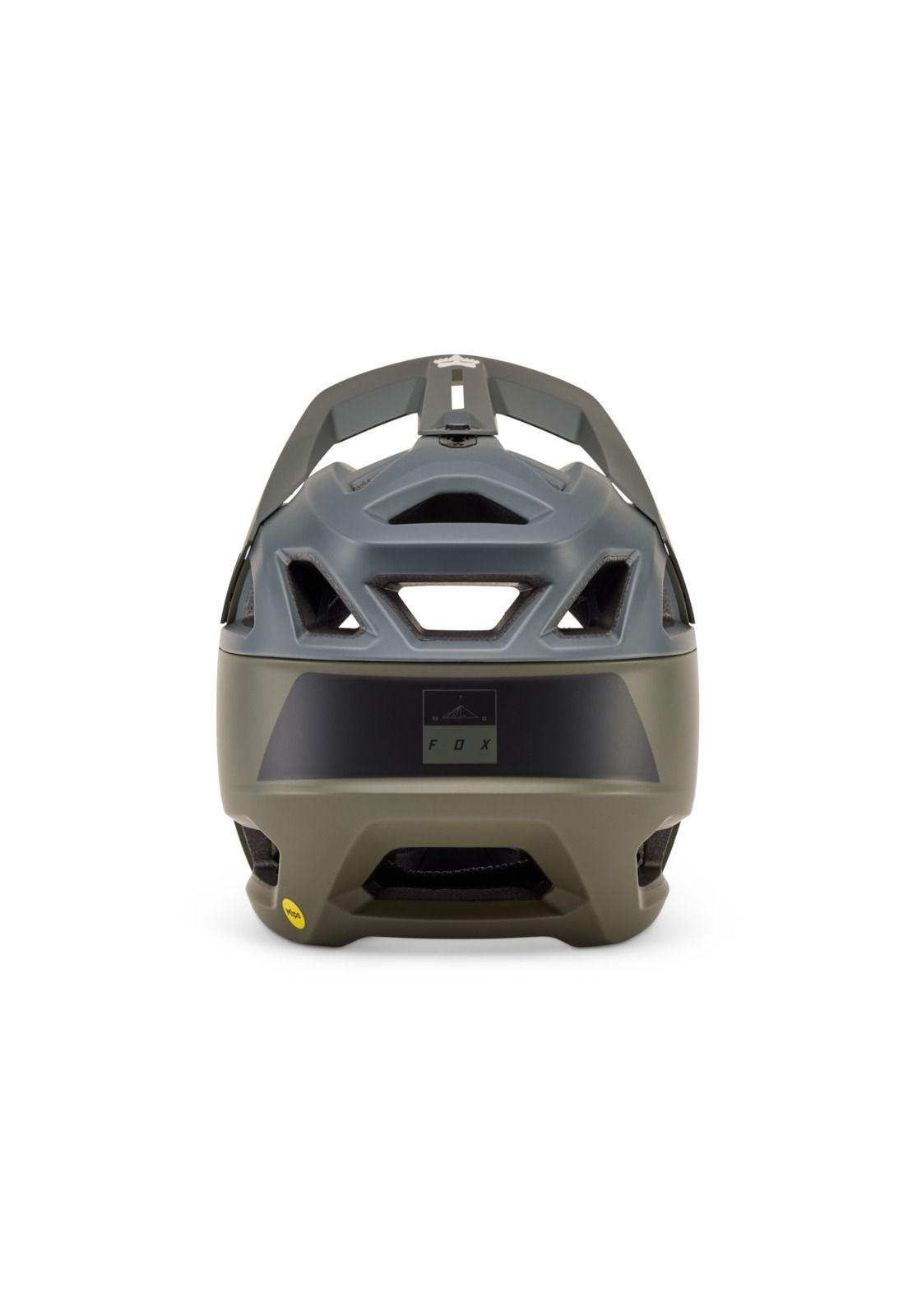 Casco Bicicleta New Proframe Clyzo Verde Oliva Fox-4