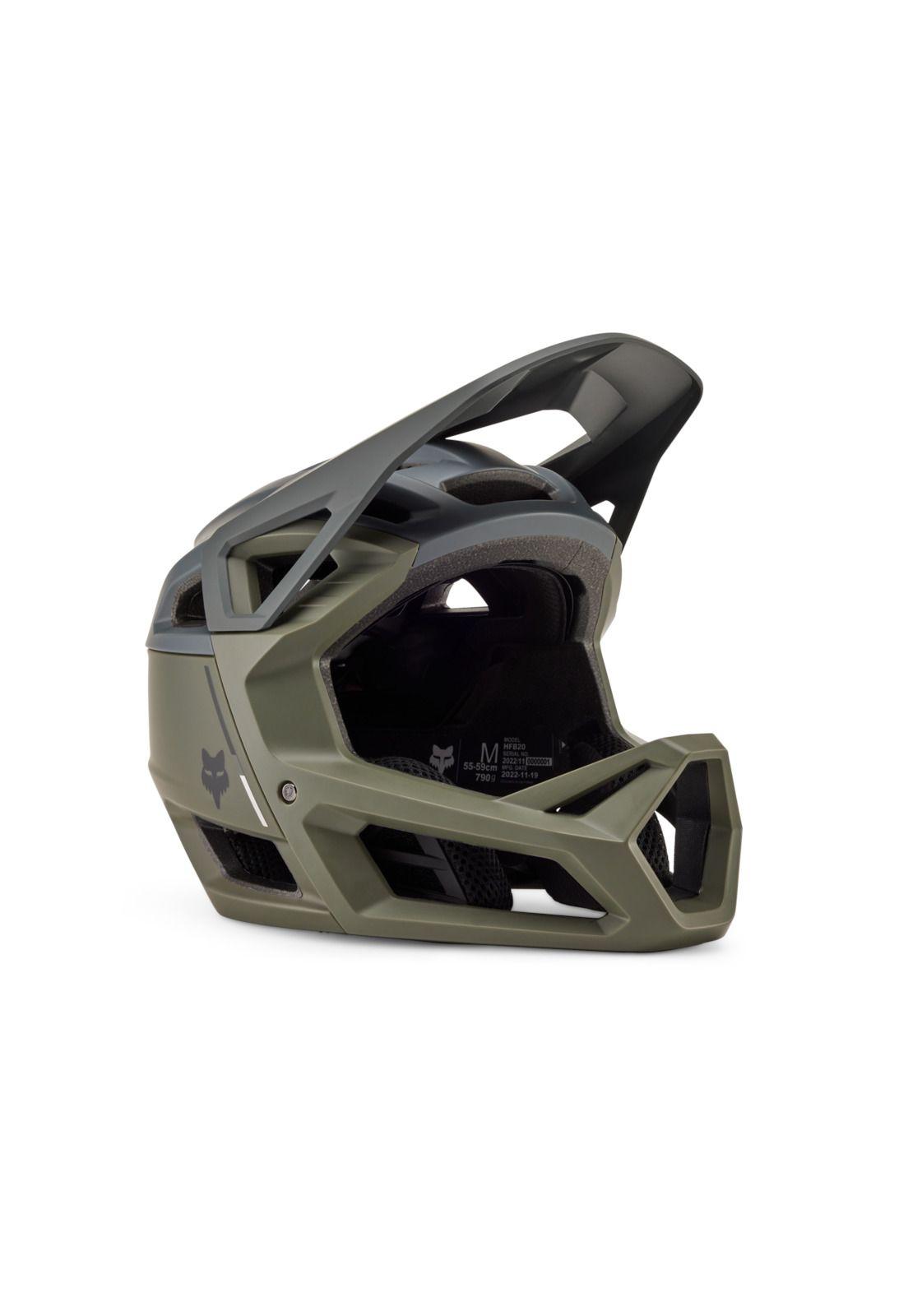 Casco Bicicleta New Proframe Clyzo Verde Oliva Fox-0