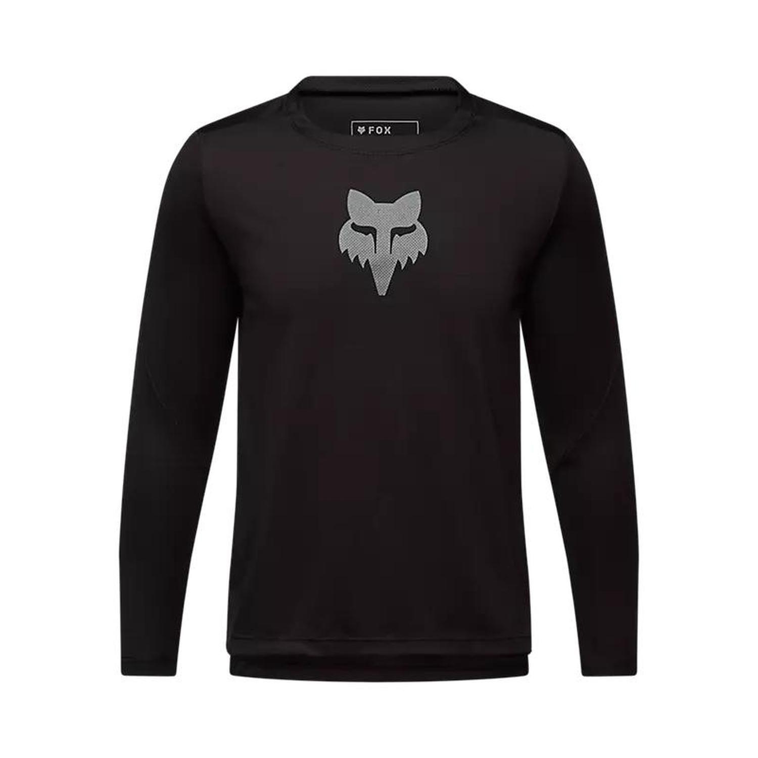 Polera Bicicleta Niño Ranger Head Negro Fox-0