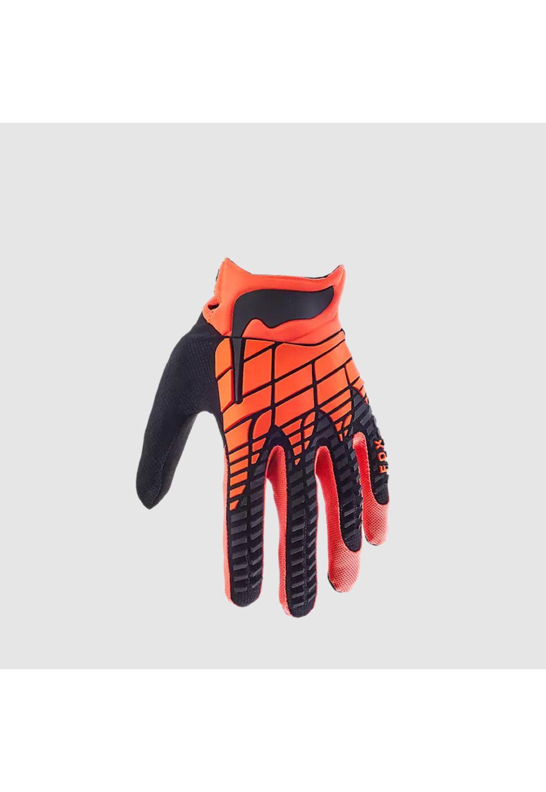Guantes Moto 360 Naranjo Fluor Fox-0