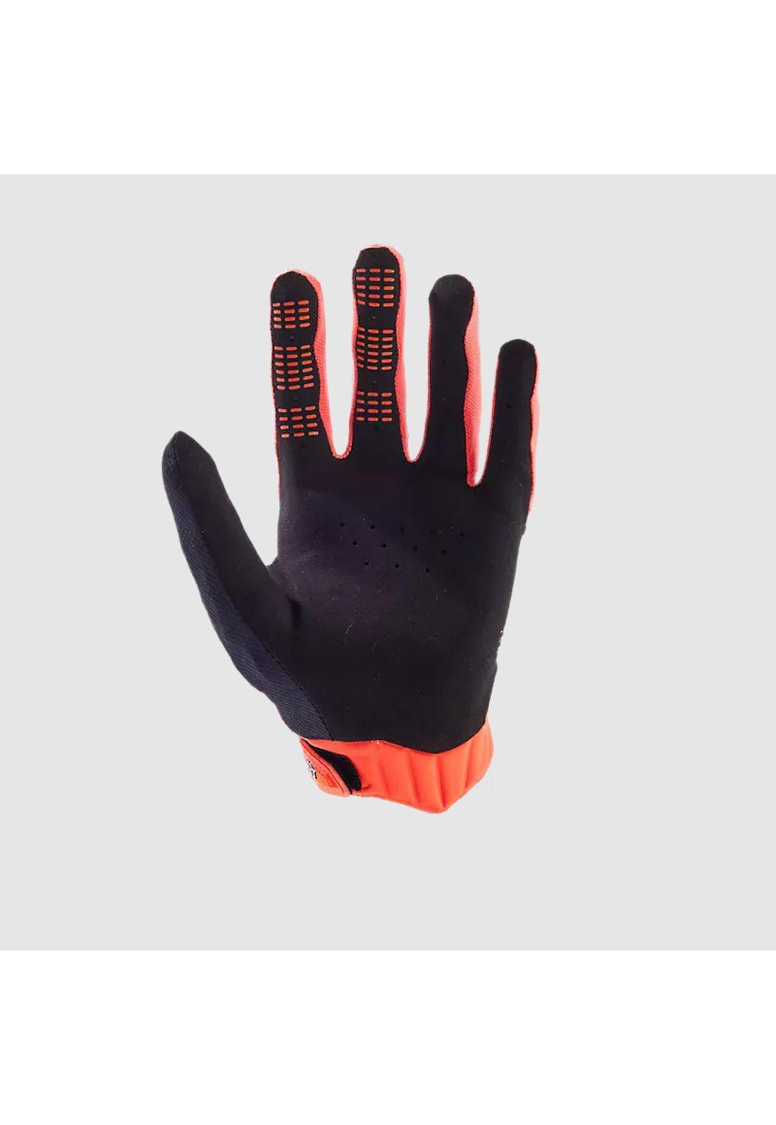 Guantes Moto 360 Naranjo Fluor Fox-1