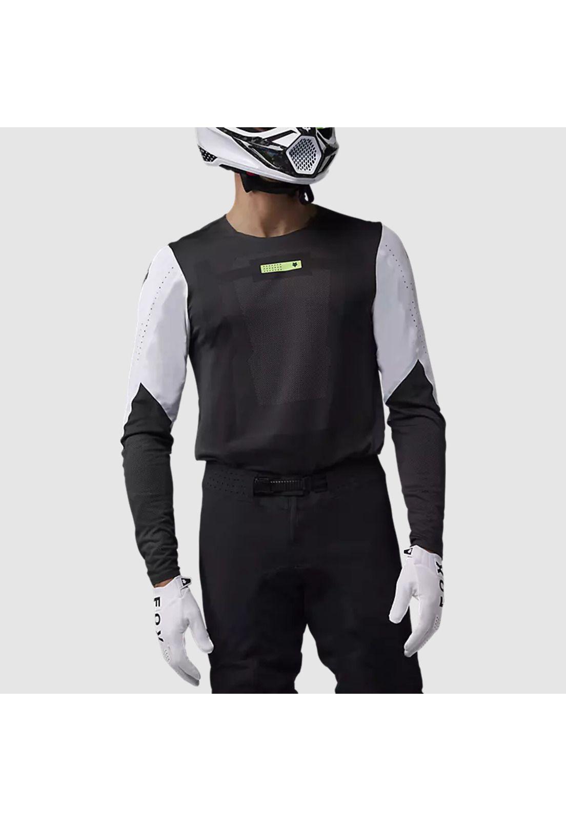 Polera Moto Flexair Edición Limitada 50.º Negro Fox-2