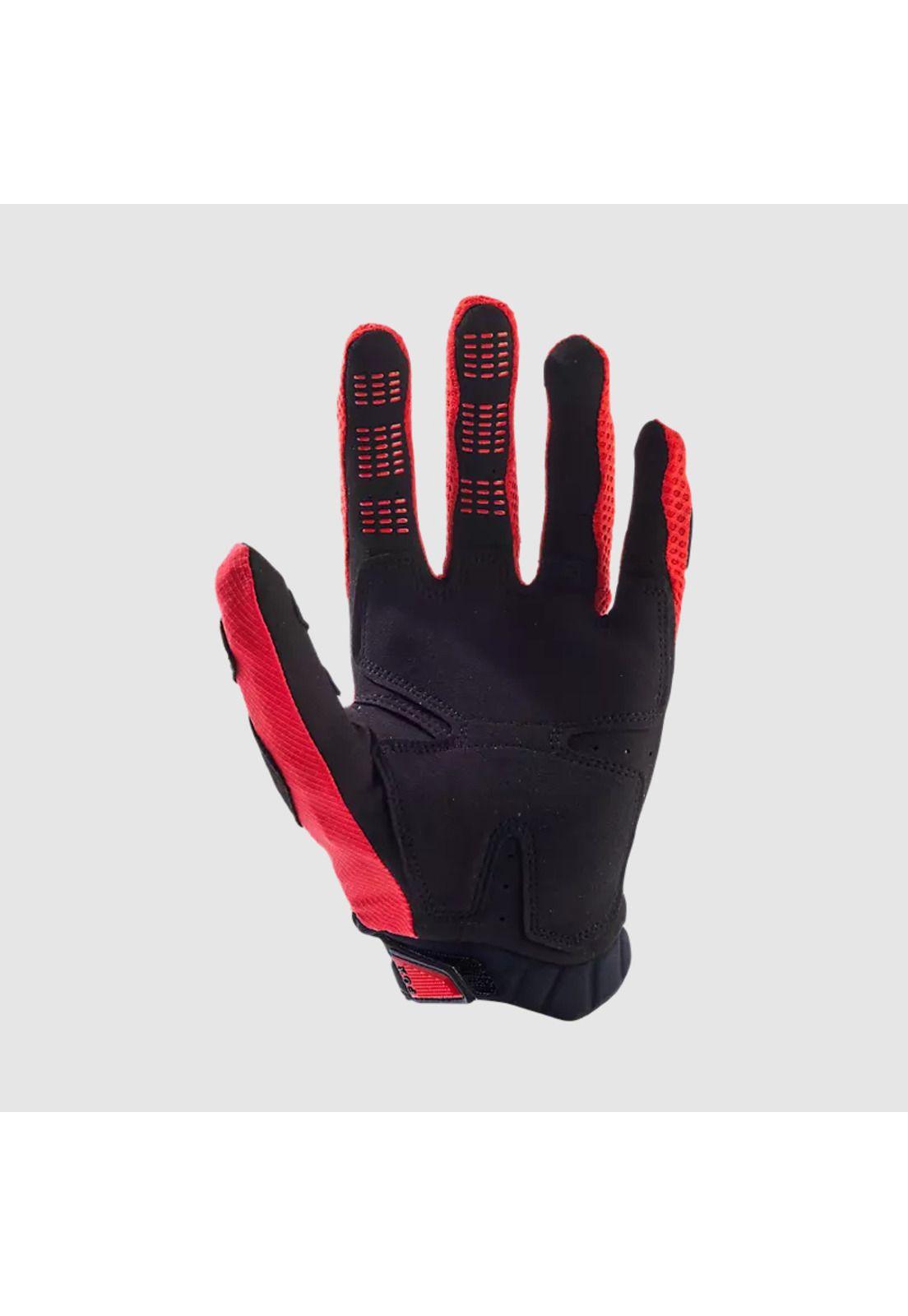 Guantes Moto Pawtector Rojo/Amarillo Fox-1