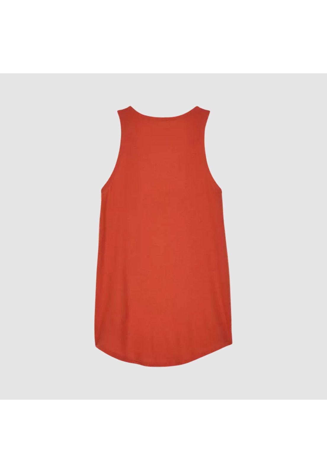 Polera Lifestyle Mujer Fox Head Naranjo Fox-1