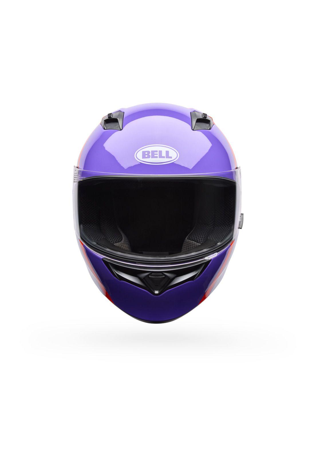 Casco Moto Qualifier Chasm Morado Bell-2