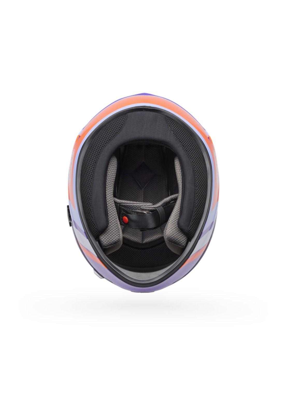 Casco Moto Qualifier Chasm Morado Bell-4