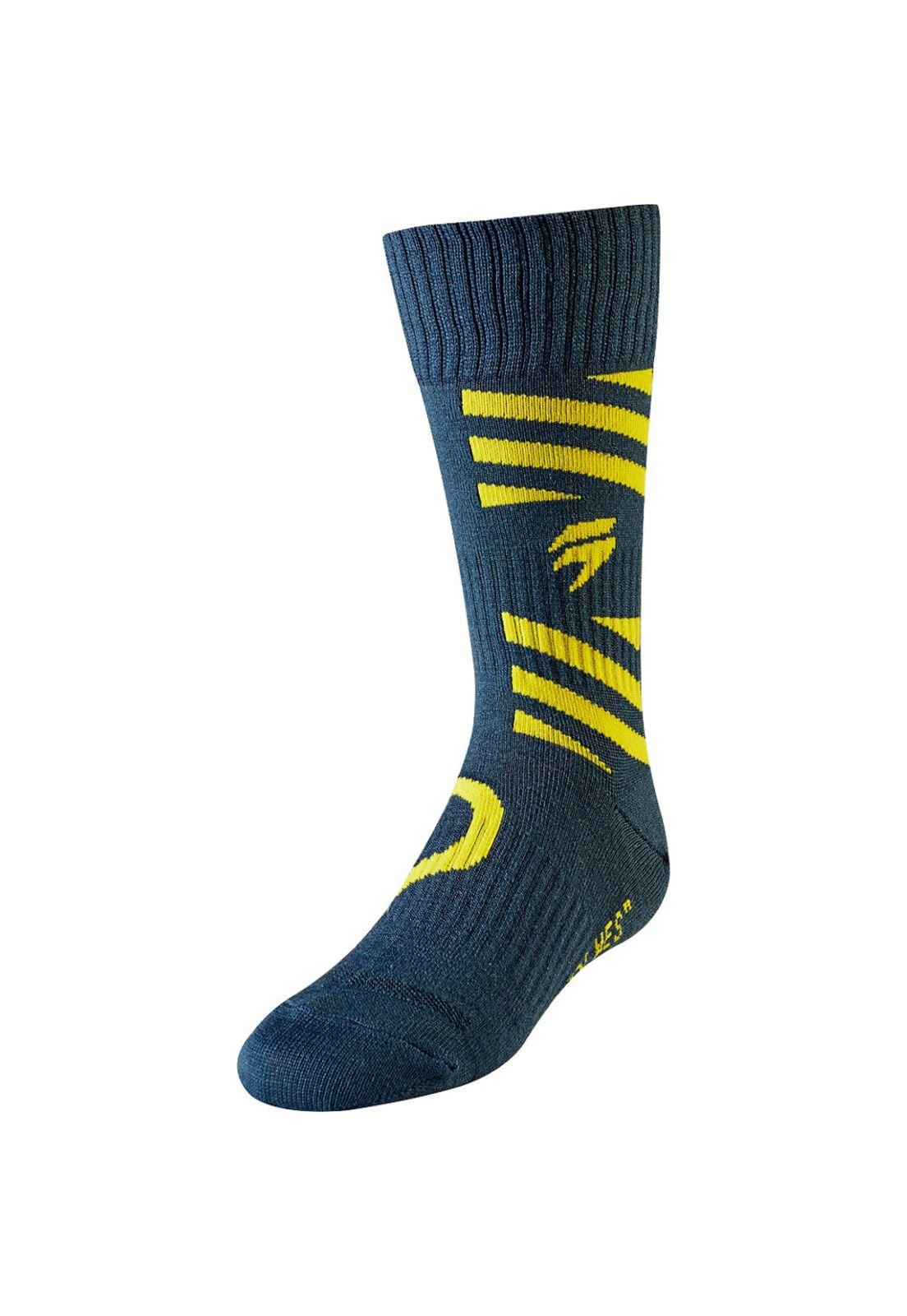 Calcetines Moto Niño White Muse Azul Shift-0