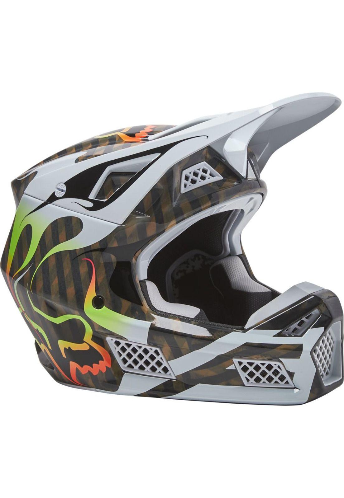 Casco Moto V3 RS FAHREN ECE MUL Fox-0