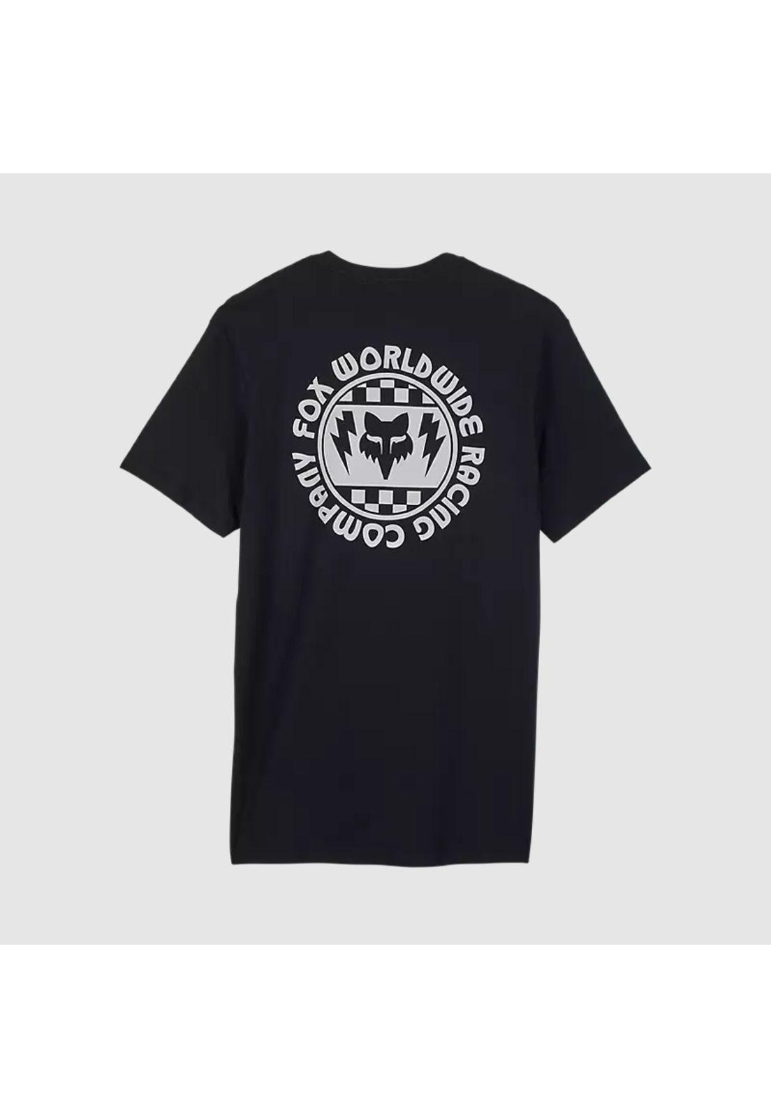 Polera Lifestyle Next Level Negro Fox-1