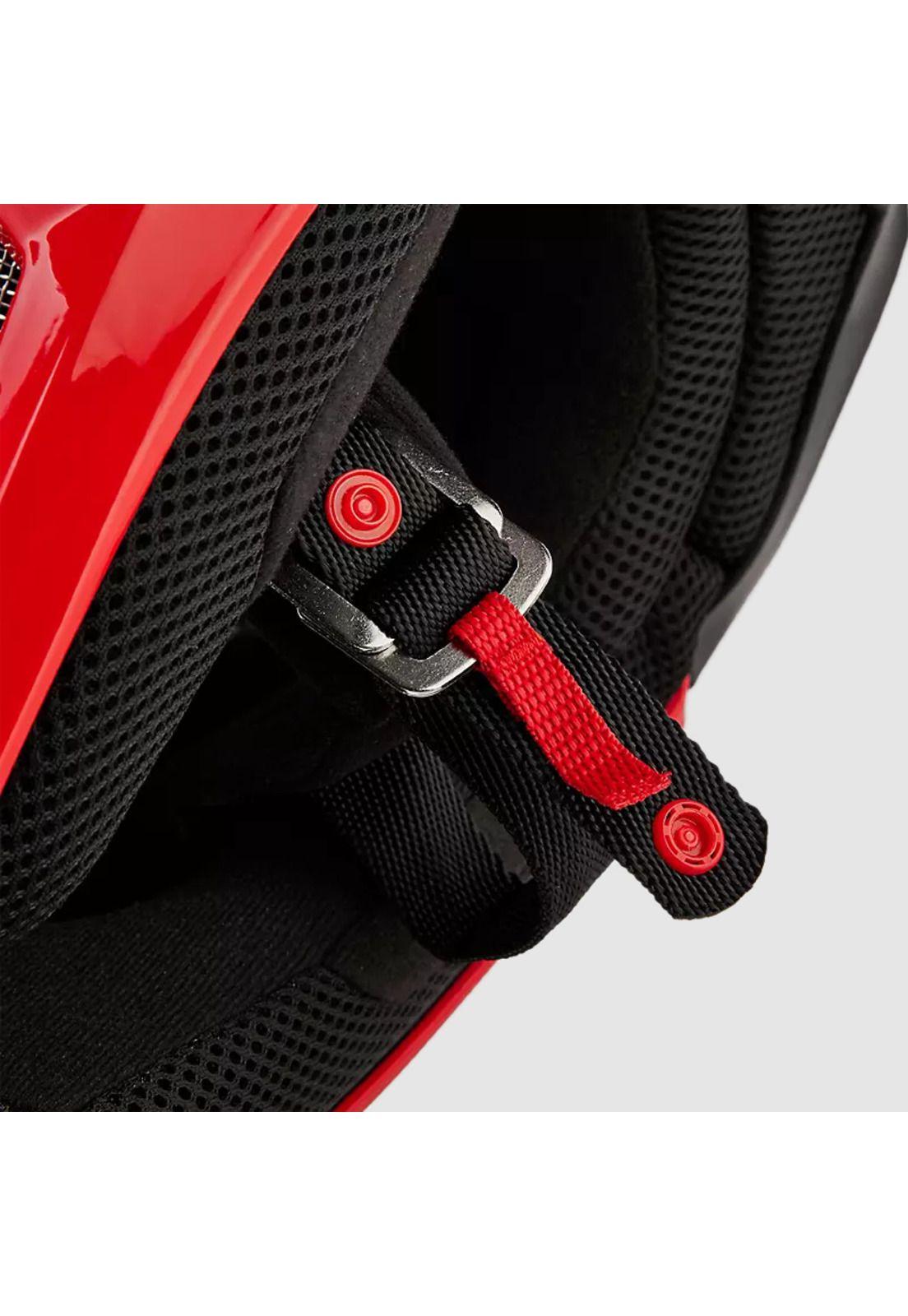 Casco Moto V Core Rojo Fox-6
