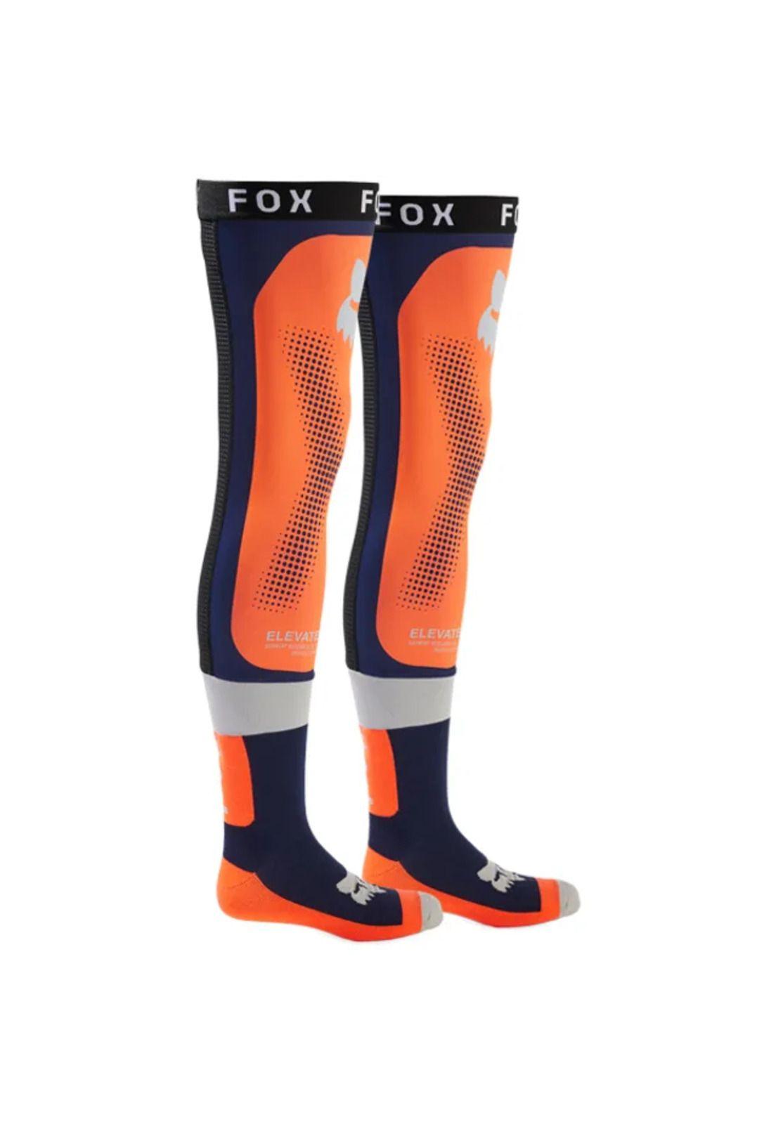 Calcetines Moto Flexair Naranjo Fox-0