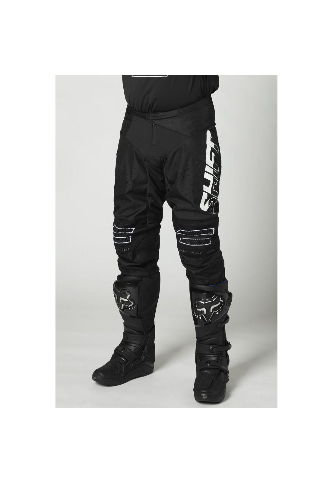 Pantalon Moto 3Lack Label King Negro Shift-0