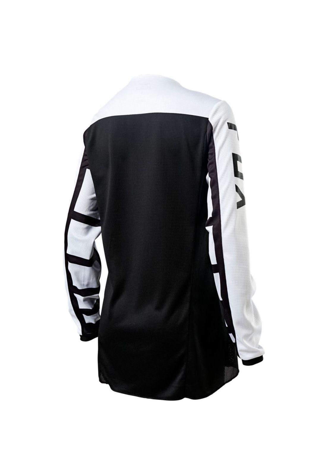 Polera Moto Mujer 180 DJET Negro Fox-2
