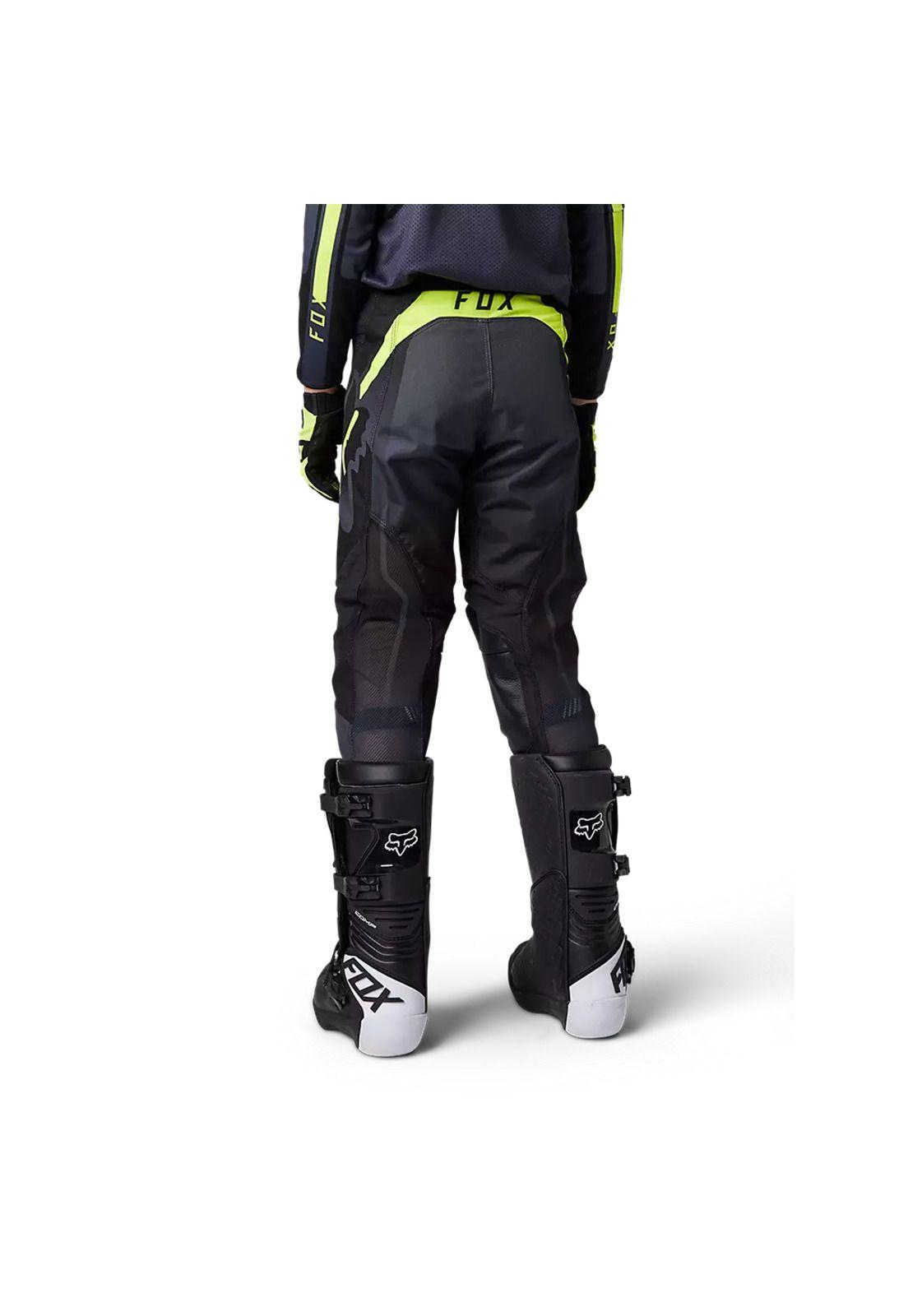 Pantalon Moto Niño 360 Vizen Negro Fox-2