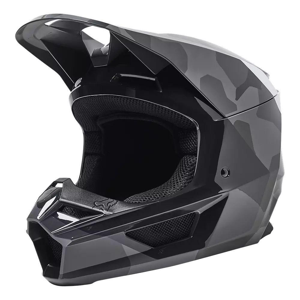 Copia de Casco Moto V1 BNKR Camo Negro Fox-1