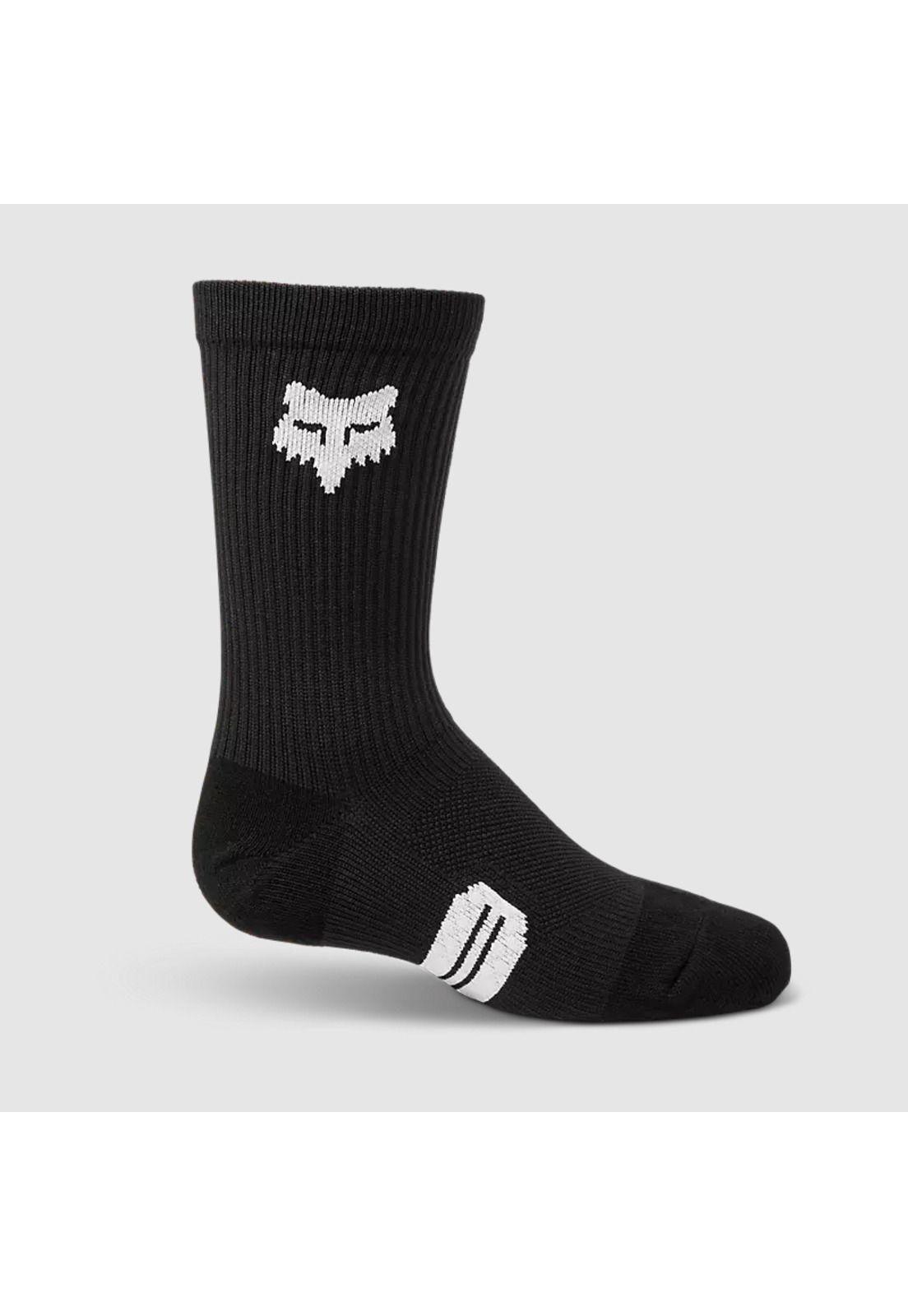 Calcetines Bicicleta Niño Ranger Crew 6" Negro Fox-2