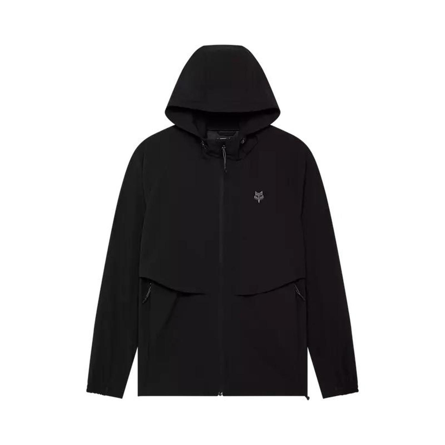 Chaqueta Cortavientos Lifestyle Survivalist Negro Fox-0
